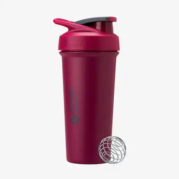 Blender Bottle Botella Shaker de Acero Sleek 25 Oz