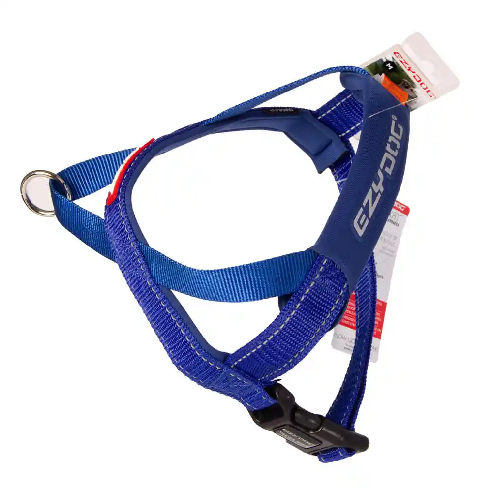 Ezydog Arnés Para Perro Quick Fit Azul M