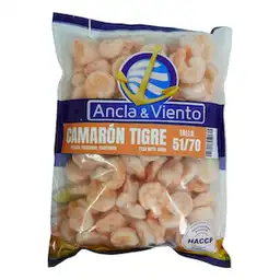 Ancla y Viento Camarón Tigre Pelado 51/70