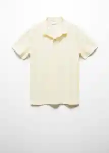 Camisa Polo Taga Vainilla Talla XXL Hombre Mango