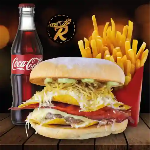 Hamburguesa Vallenata en Combo