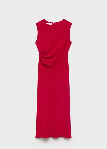 Vestido Edgar Rojo Talla M Mujer Mango