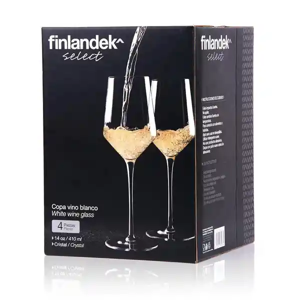 Set Copas Vino Blanco Select 21013 Finlandek