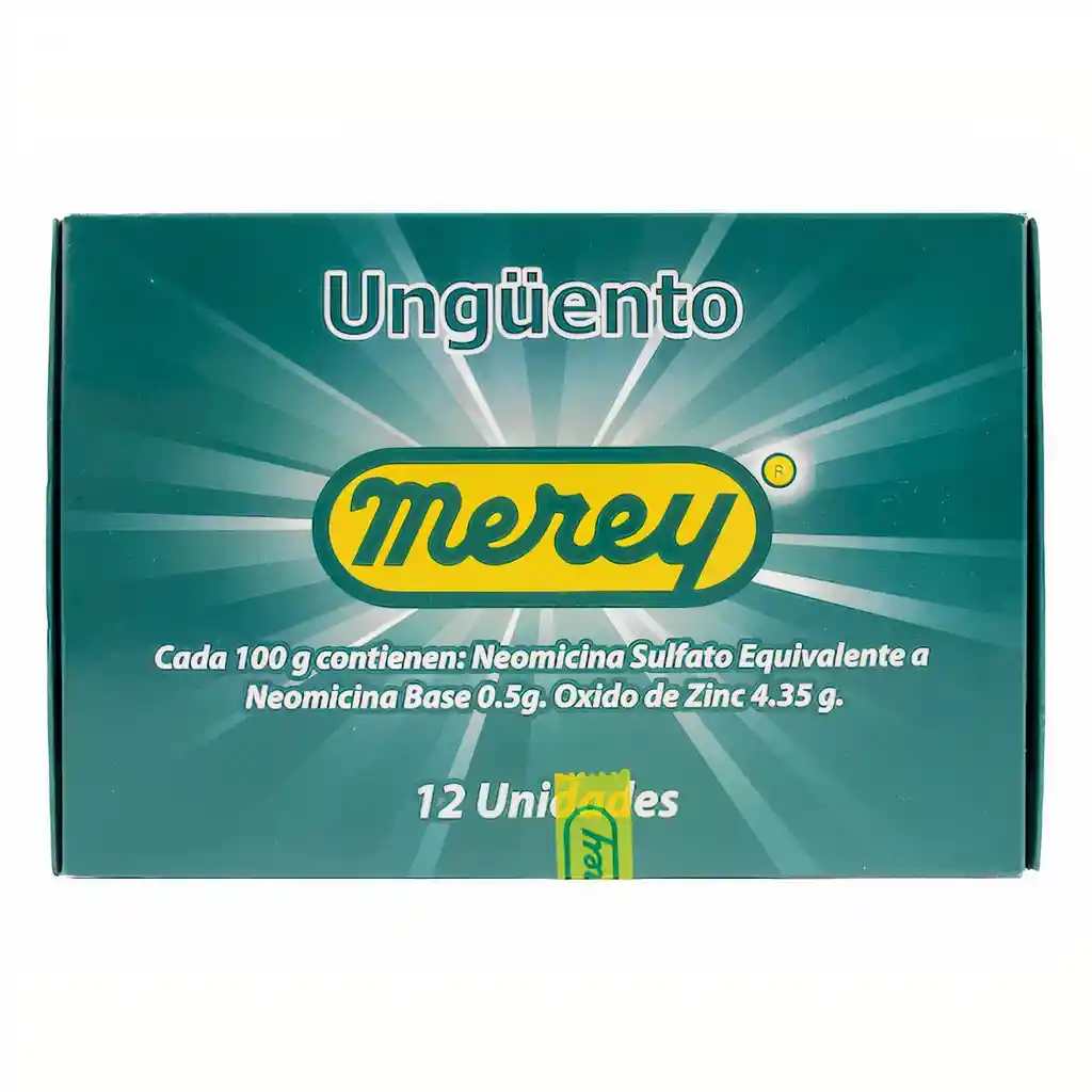 Merey Ungüento Antibiótico Cutáneo