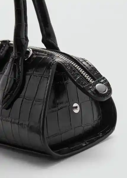 Bolso P Cuenca Negro Talla 99 Mujer Mango