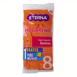 Eterna Guante Antibacterial Talla 8