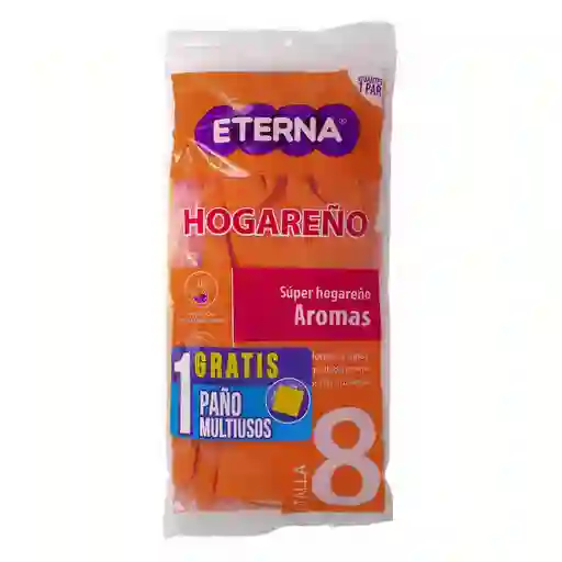 Eterna Guante Antibacterial Talla 8