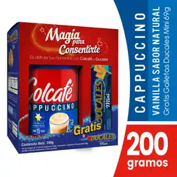 Colcafé Cappuccino Vainilla y Ducales Galletas Mini