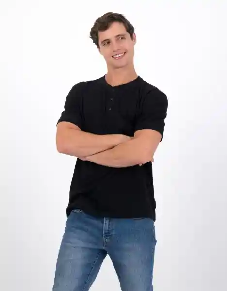 Camiseta Negro Talla Large Hombre American Eagle