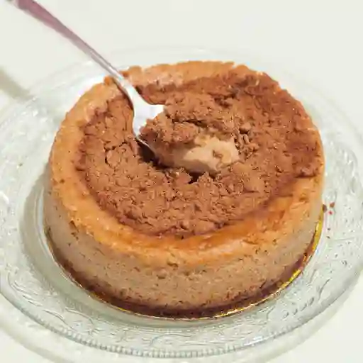 Mini tarta de queso sabor milo
