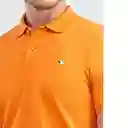 Camiseta Muscle Hombre Naranja Talla S Chevignon