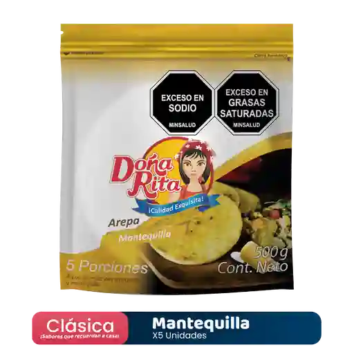 Dona Rita Arepas Con Mantequilla