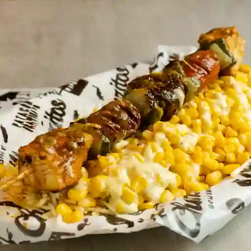 Pincho mazorca combinado