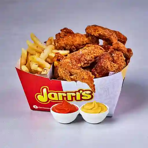 6 Alitas Apanadas Acompañante