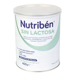 Fórmula Infantil Nutribén Sin Lactosa
