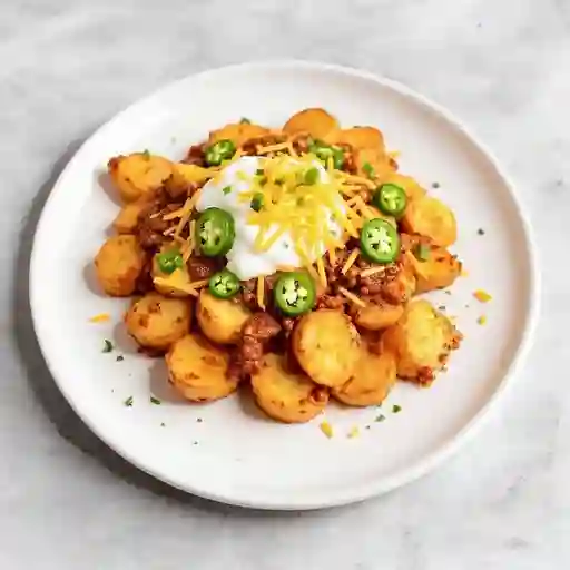 Papas mexicanas picantes