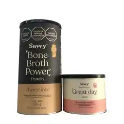 Savvy Kit Proteína Bone Broth Power Chocolate + Limonada Rosada