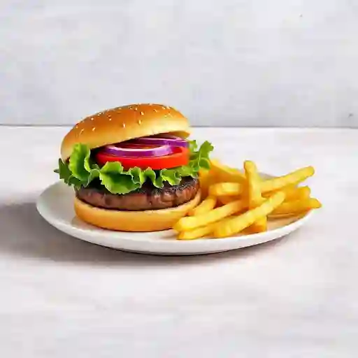 Hamburguesa De Portobello