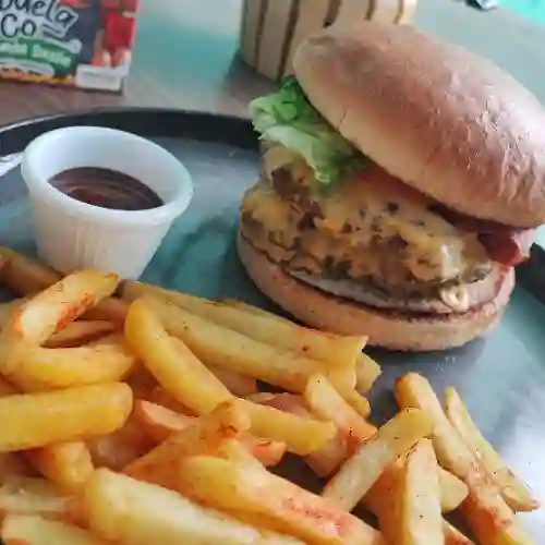 Combo Doble Deluxe Aroscebolla y Gaseosa