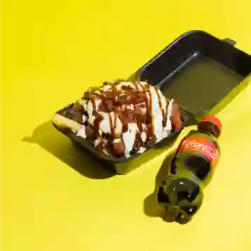 Combo Desmechada Fries con Bebida 250 ml