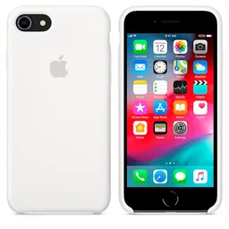 Hepa Silicone Case Blanco Iphone 8