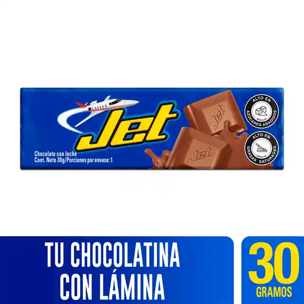 Jet Chocolatina con Leche con Lámina