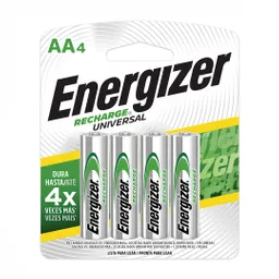 Energizer Pila Recargable AA Recharge Universal