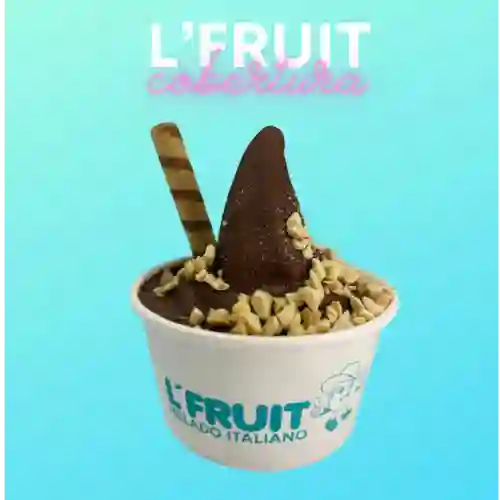 Helado L´ Fruit Cobertura