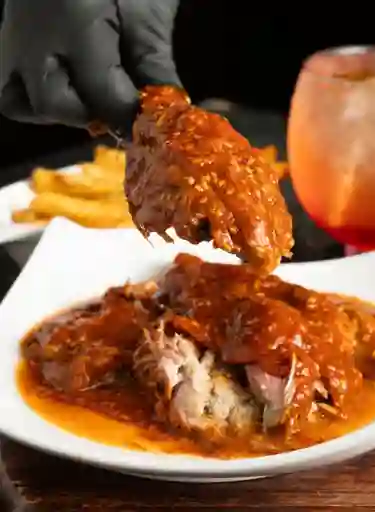 Costilla St Louis en Salsa Bulls