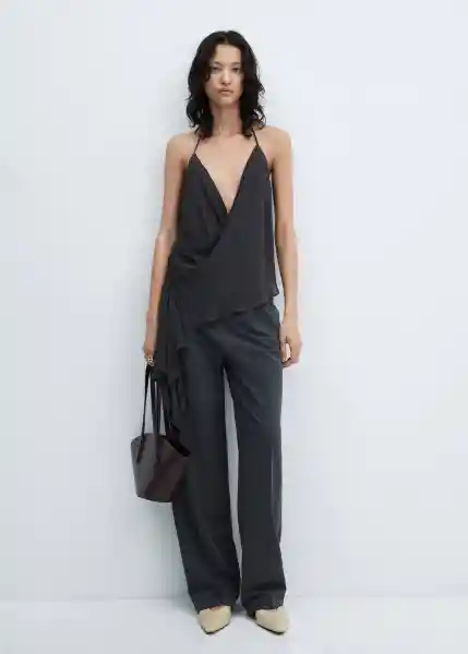 Top Holander Misterio Talla M Mujer Mango