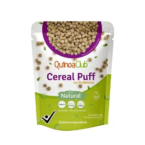 Quinoaclub Cereal Puff Natural