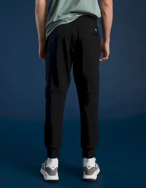 Pantalón Hombre Negro Talla SMALL American Eagle