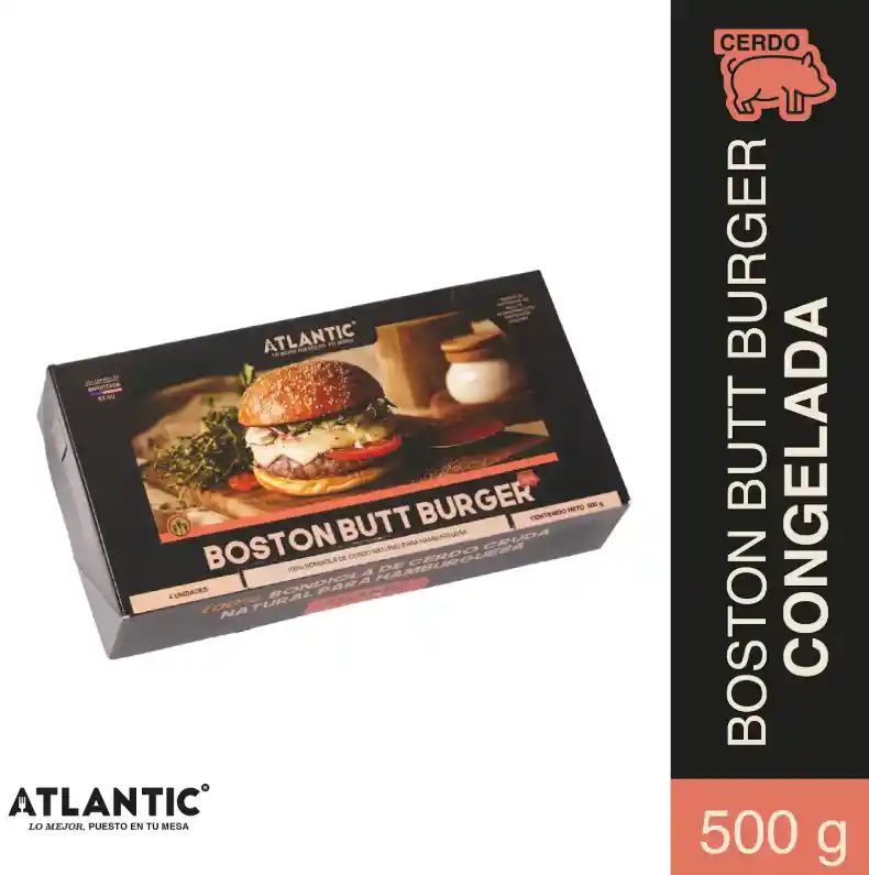 Carne para hamburguesa de cerdo x 500 Turbo
