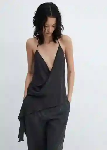 Top Holander Misterio Talla M Mujer Mango