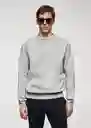 Buzo Sudadera Nola Gris Medio Vigoré Talla S Hombre Mango