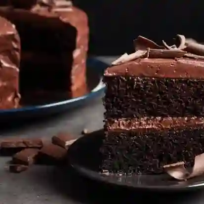 Torta de chocolate vegana