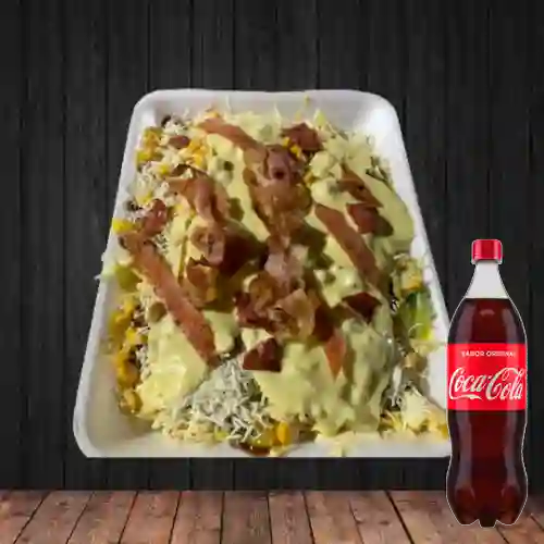 Salvajada para 3 Personas +Litro +Cocacola Org 1.5l