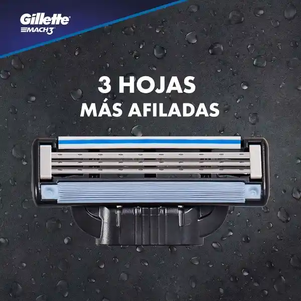 Gillette Mach3 Repuestos para Afeitar