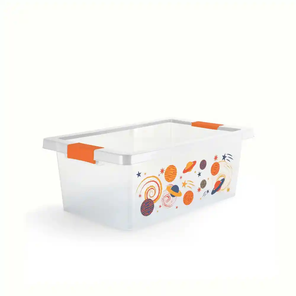 Estra Caja Organizadora Broches Naranja 4-1047168