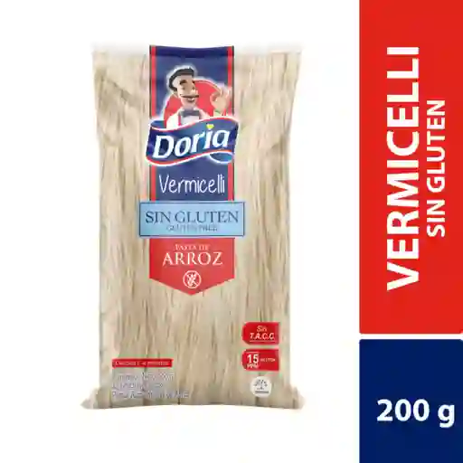 Pasta Alimenticia DORIA Vermicelli Sin Gluten Arroz (200 gr)