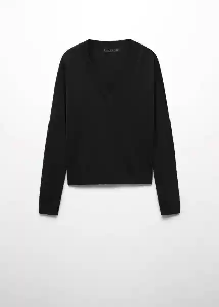 Jersey Luccav Negro Talla L Mujer Mango