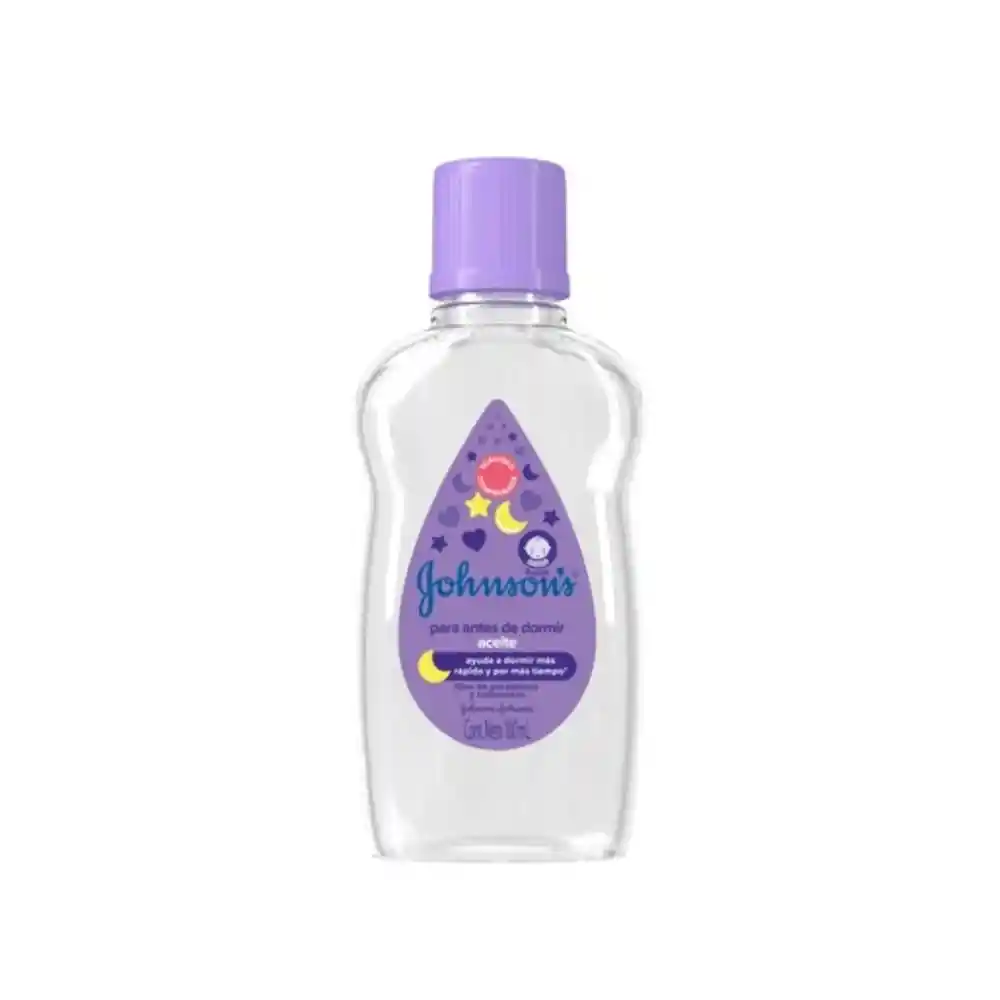 Aceite Corporal Bebé JOHNSON'S Antes de Dormir 100 ML