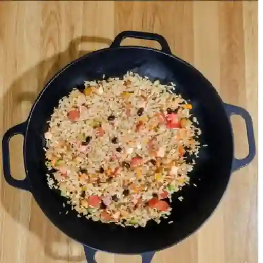 Arroz montañero grande+gaseosa 1.5lt