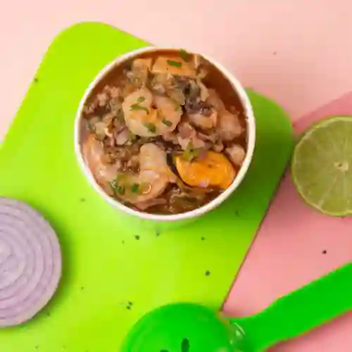 Rompe colchón - coctel de mariscos 8 oz
