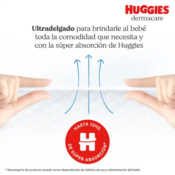 Huggies Pañal Dermacare Recién Naciado