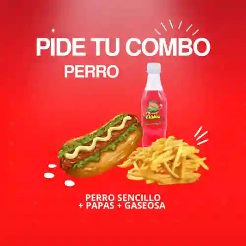 Combo Perro Sencillo