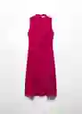 Vestido Susa-W Fucsia Talla S Mujer Mango