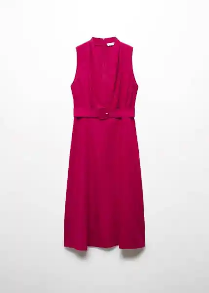 Vestido Susa-W Fucsia Talla S Mujer Mango