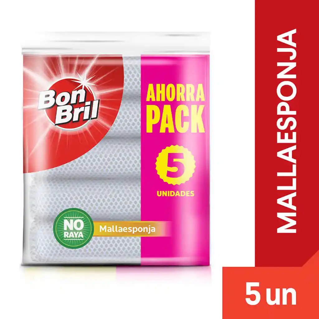 Mallaesponja Bon Bril Ahorrapack 5 un 