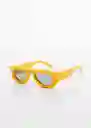 Gafas de Sol Yuvi Amarillo Mujer Mango